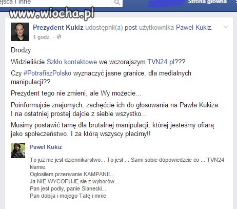 Podłość TVNu nie ma granic. 