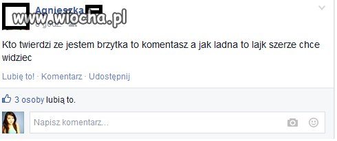 Kto twierdzi że jestem BRZYTKA?