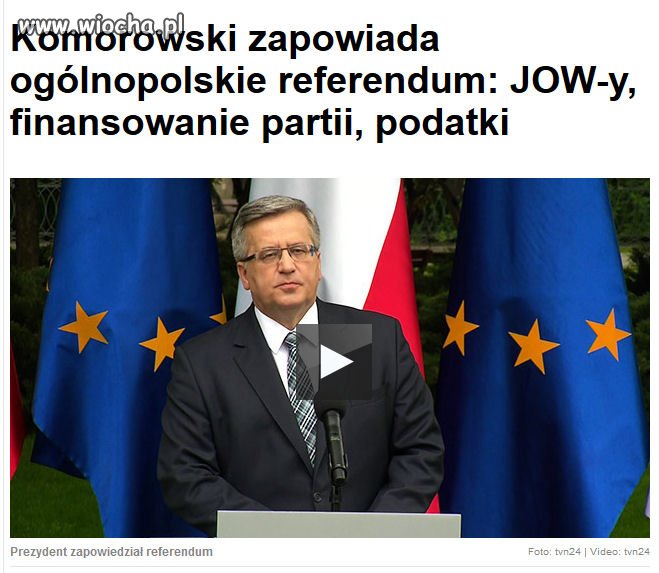Kolejne przedwyborcze obietnice.