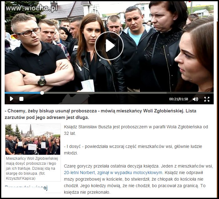 Ksiądz powinien być dla ludu a nie na odwrót