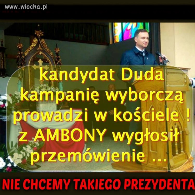 Pierwszy po Kaczyńskim drugi po Bogu