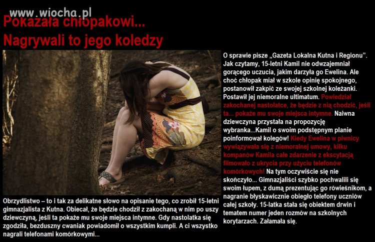 Dała się nabrać, teraz jest pośmiewiskiem 