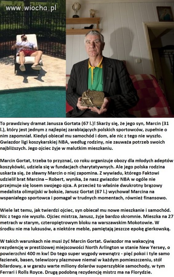 Marcin Gortat wcale nie taki fajny