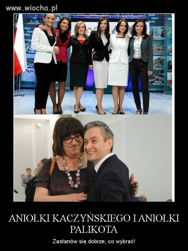 Aniołki  Kaczyńskiego czy