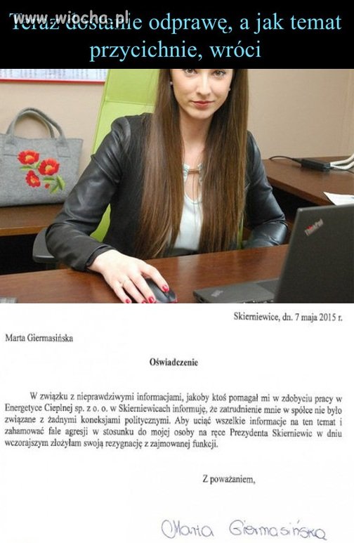 "Zaradna dziewucha"