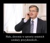 Bronek się niepokoi