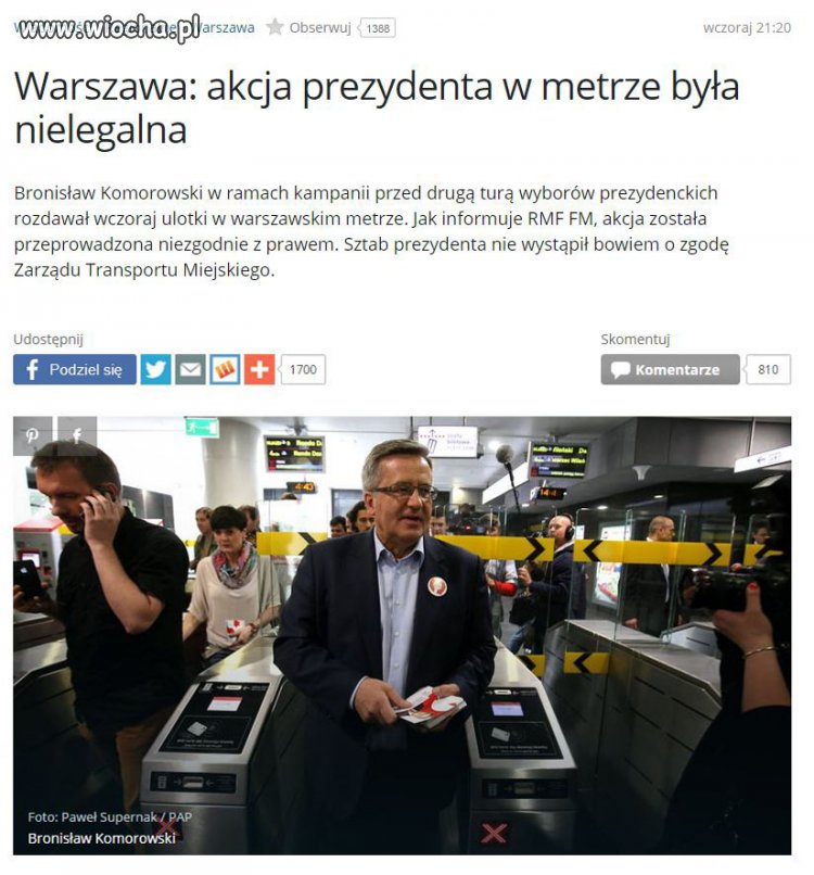 Co dzień coś odpier...