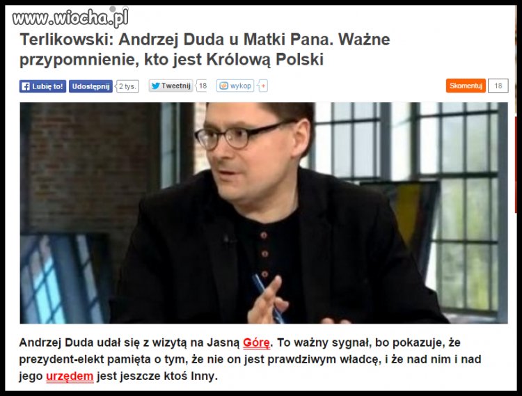 To w końcu kogo wybrali?