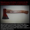 Podpalił i porąbał matkę.