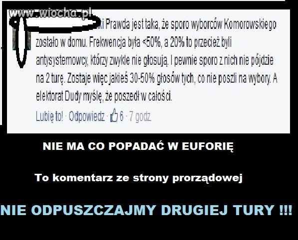 Nie odpuszczamy!!!