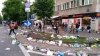 Warszawa po przejściu kibiców Hiszpanii