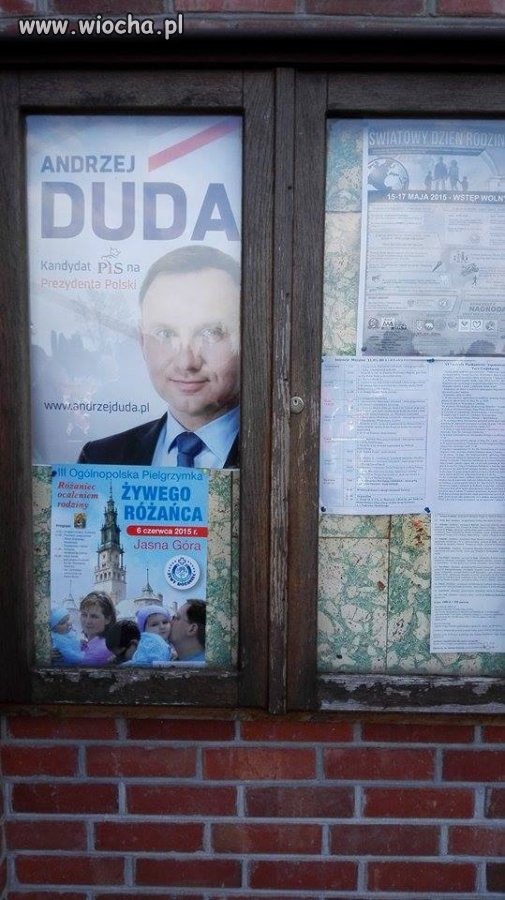 Tak kościół nie miesza się do polityki. 