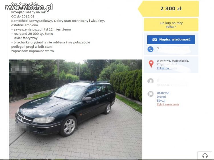 Na pewno poważny sprzedawca 