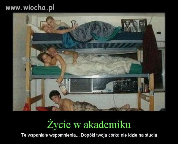 Życie w akademiku
