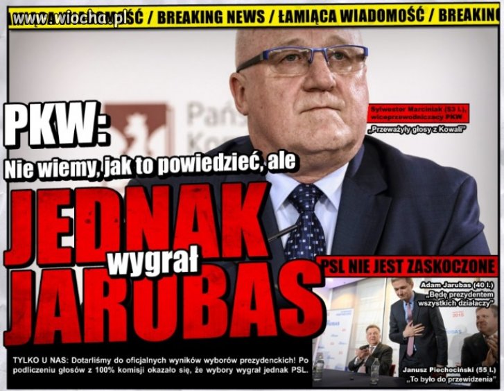 Z ostatniej chwili.