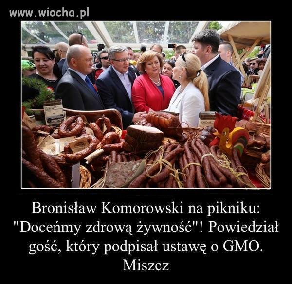 Mistrzowie obłudy atakują bazar ze zdrową kiełbasą !