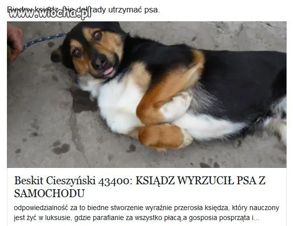 Oblicze księdza?
