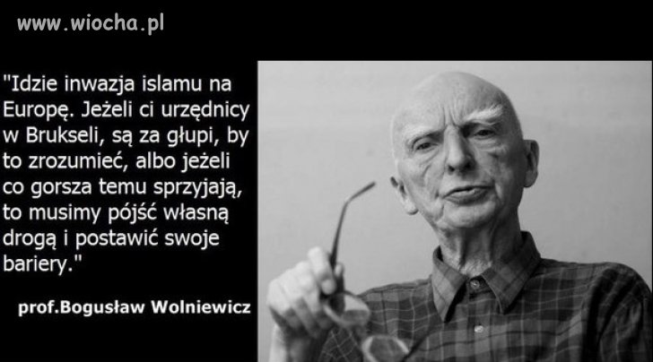 Szkoda, że takich jak on nikt nie chce słuchać