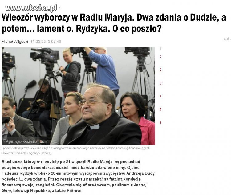 On już nawet nie udaje że zależy mu na kraju czy ludziach