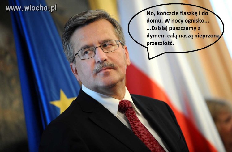 No, kończcie flaszkę i do domu. W nocy ognisko...