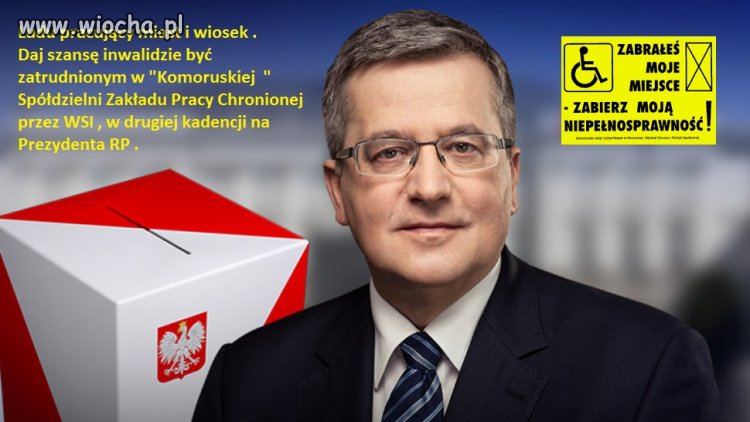 Masz sumienie to miej  litość nad kaleką 