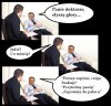 Bronio słyszy głosy, niedobrze z nim