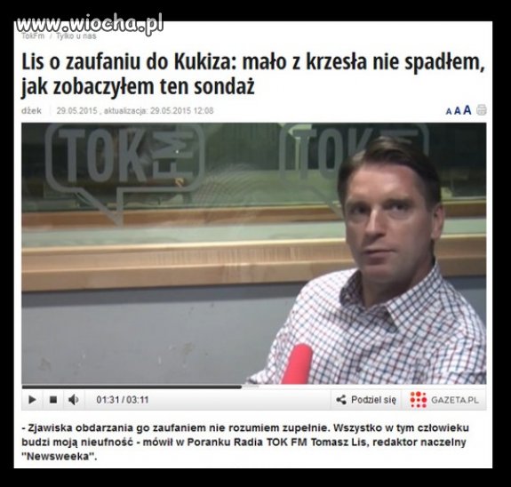 Lis, ty już wracaj do swojej nory 