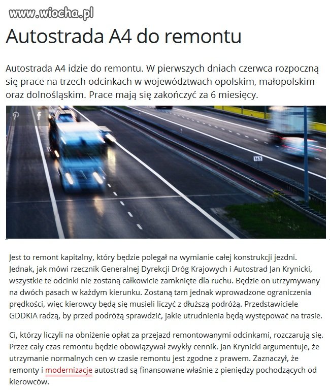 Wolniej drożej gorzej 