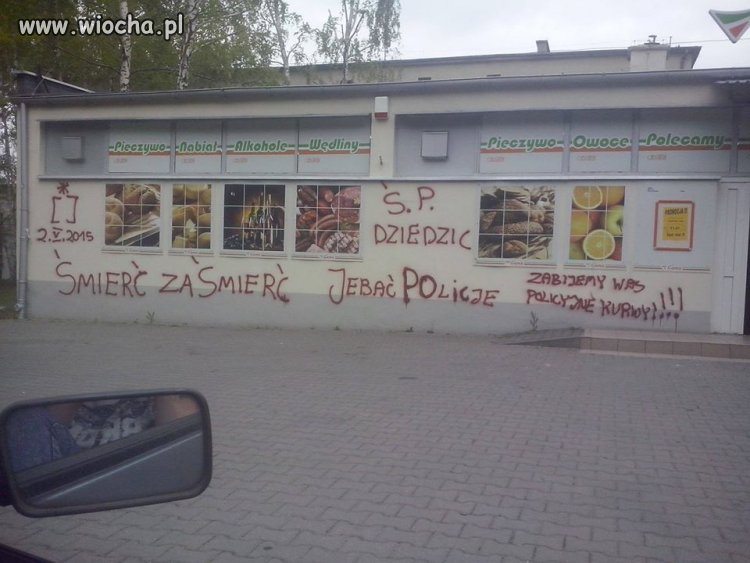 Po ostatnich zamieszkach w Knurowie zostal zdewastowany