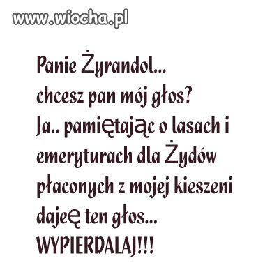 Do Żyrandola
