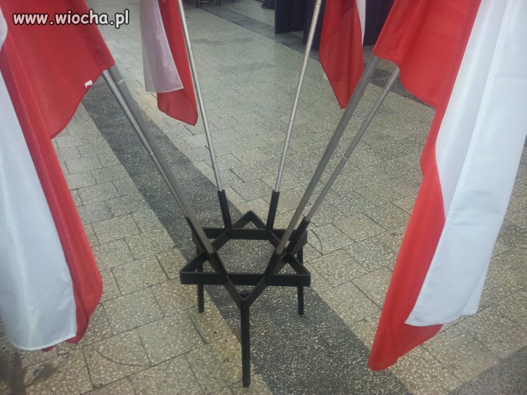 Gwiazda żydowska na Wyborach.