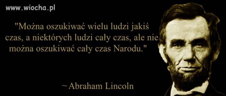 Naszym politykom jakoś się to udaje 
