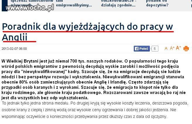 Rób miejsce na emigrantów z Afryki