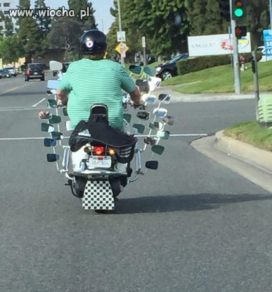 Motocykl.