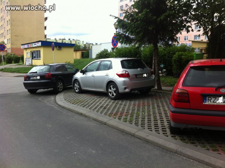 Rzeszowski mistrz parkowania