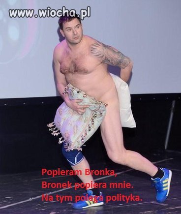Oj Bronek. Żeby tak z Karolakiem??? 