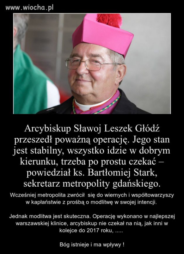 I dostał jednoosobową sale do której wstawił własne łoże 