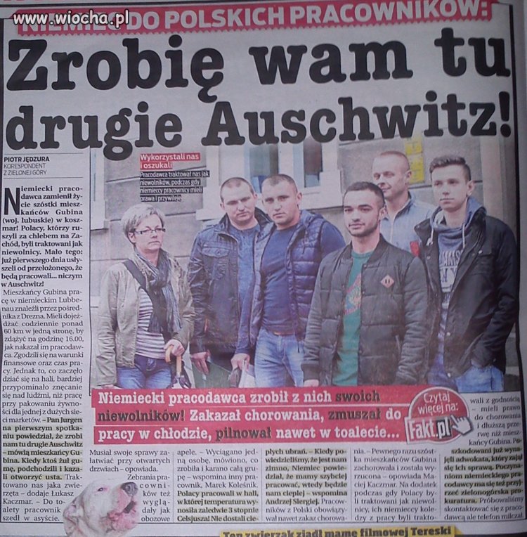 Niemiec to jednak Niemiec 