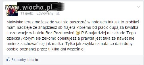 Puściła się