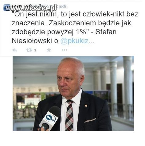 I jak pajac zdziwiony?