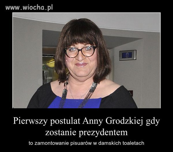 Grodzka i 1 z jej postulatów 