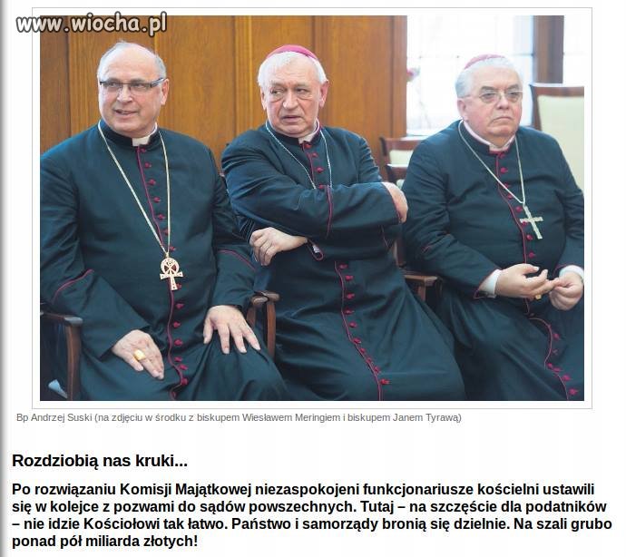 Jeszcze im mało,dostali i tak 
