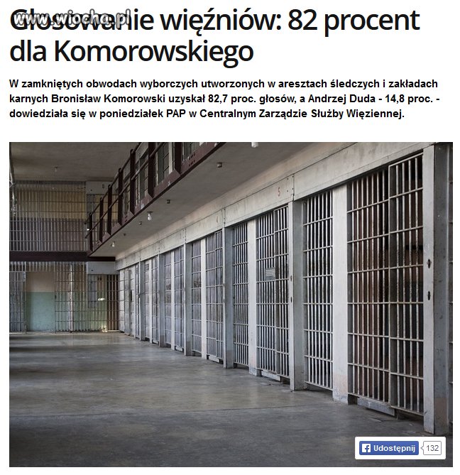 Swoi głosują na swoich...
