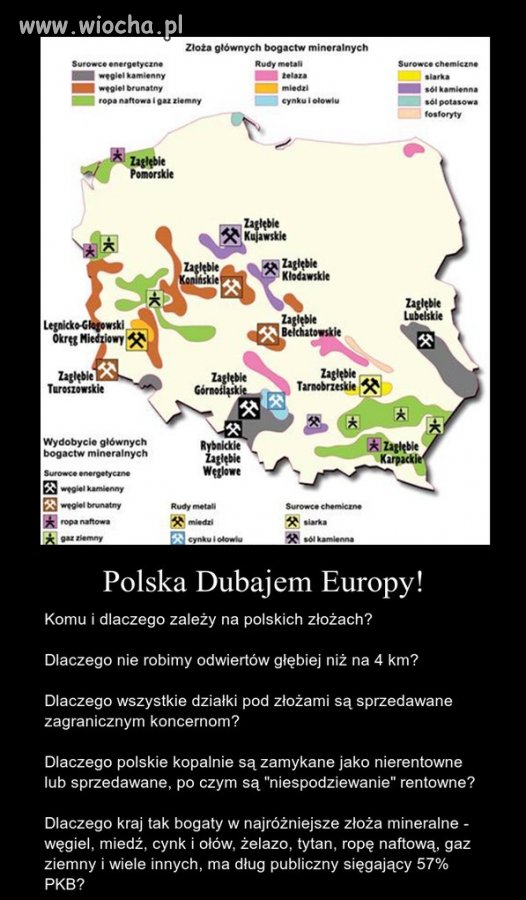 Czyżby w Polsce nic już się nie opłacało wydobywać
