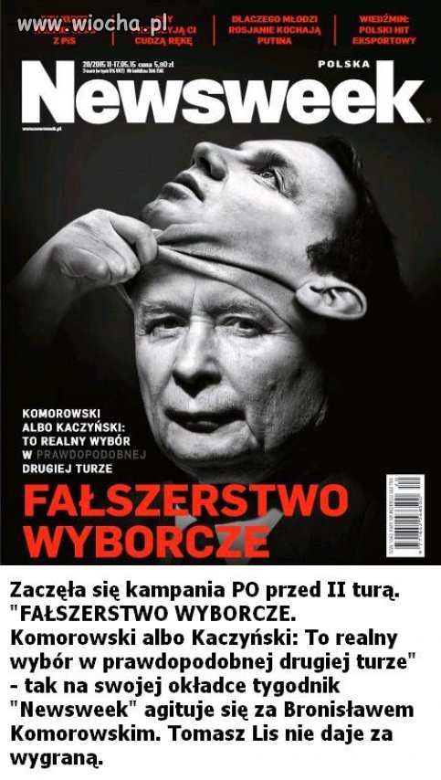 Newsweek - żałosny tygodnik satyryczny ...