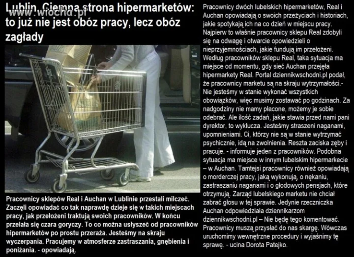 Traktowali ich jak w obozie 