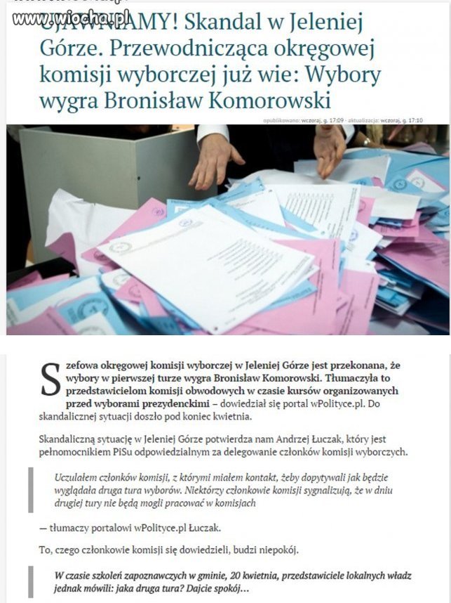 Polska demokracja jest nieco inna. 