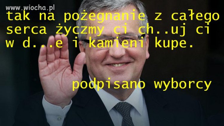 I obyś już nigdy nie wrócił