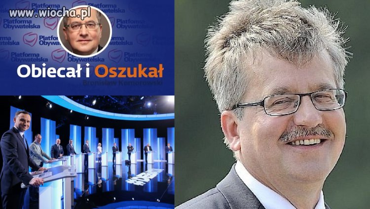 Do każdego, który zamierza oddać głos na niego.