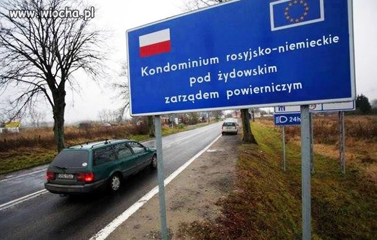 Na wjeździe ...